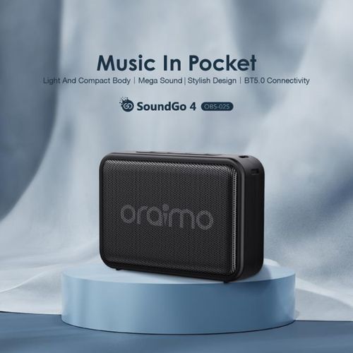 Oraimo SoundGo 4 Ultra-portable Wireless Speaker Item | Buy Oraimo SoundGo 4 Ultra-portable Wireless Speaker | SPOP Enterprise Global